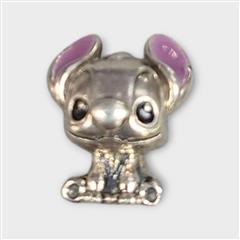Authentic Pandora Silver Disney Lilo and Stitch Charm 798844C01